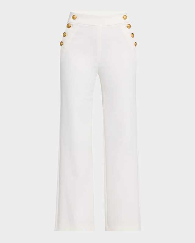 Narin High-Rise Buttoned Pants